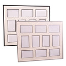 SATIN ALUMINIUM MULTI-MOUNT FRAMES, Silver, Each