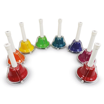 HANDBELLS, Diatonic, Age 3+, Set of 8