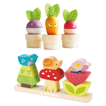 STACKING GARDEN & VEGGIES, Set