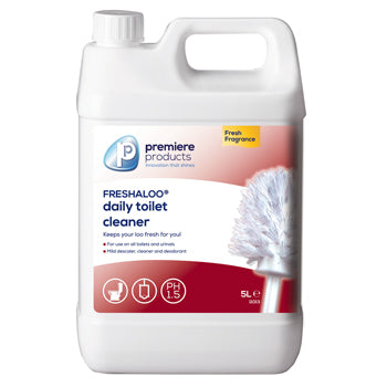 WASHROOMS AND TOILETS, Daily Toilet Cleaner, Freshaloo(R), Premiere Products, Case of 2 x 5 litres