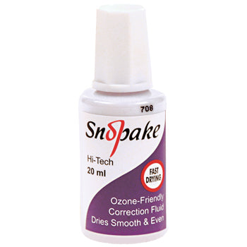 CORRECTION FLUID, Snopake Hi-Tech, Box of 10