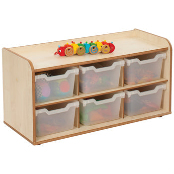 SOLWAY TRAY RANGE, TRAY UNIT, 3 x 2, Clear Trays