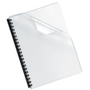 CLEAR BINDING COVERS, Clear, A4, 180 micron, Pack of 100