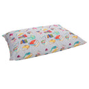 PATTERNED FABRIC BEAN BAGS, Child Giant Floor Cushion, Vehicles