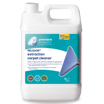 CARPET CARE, Extraction Carpet Cleaner, Release(R), Premiere Products, Case of 2 x 5 litres