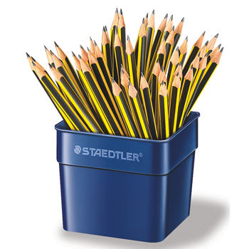 PENCILS, TRIANGULAR, STAEDTLER(R) Noris Triplus, Jumbo Learners, Tub of 48