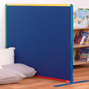 JUNIOR PARTITION BOARDS, Harlequin Frame, Freestanding, 900 x 1200mm, Red