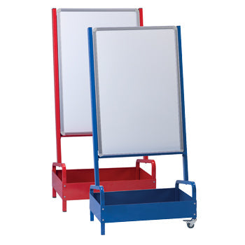 LITTLE RAINBOWS, STORE 'N' WRITE BIG BOOK BOARD, Magnetic, Red