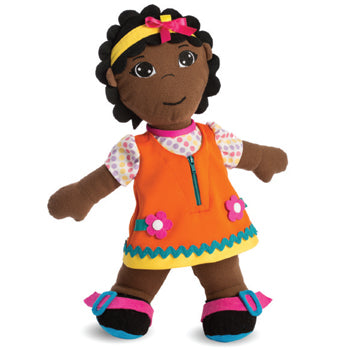 DIVERSITY FASTENING DOLLS, African Girl, Each