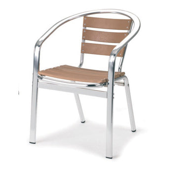 NO-WOOD CAFE FURNITURE, ARMCHAIR, 540 x 540 x 720mm height