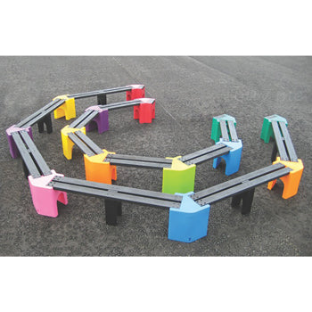 BENCHES, Learning Curve, Seats 18+ Children, Multicoloured, Each