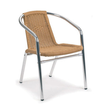 WEATHER RESISTANT CAFE FURNITURE, ARMCHAIRS, Honey