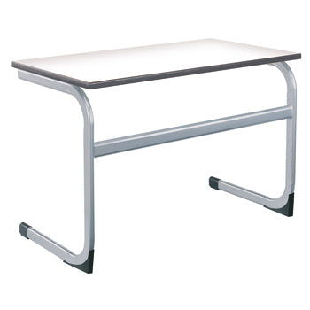 EURO TABLES, DOUBLE, Sizemark 5 - 710mm height, White