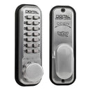 LOCKEY DIGITAL LOCKS, Mortice Latch Deadbolt, With Internal Handle, No Holdback, Type 2430, Each