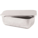 DISH, ALUMINIUM, Vegetable Service with Lid, 273 x 147 x 83mm, Each