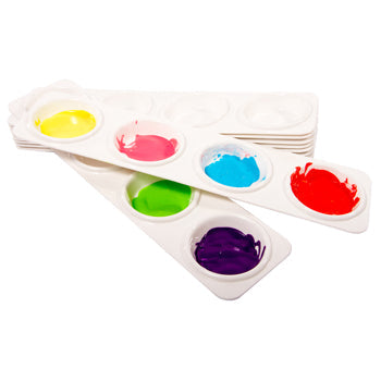 PAINT PALETTES, 4 Well, Pack of 10