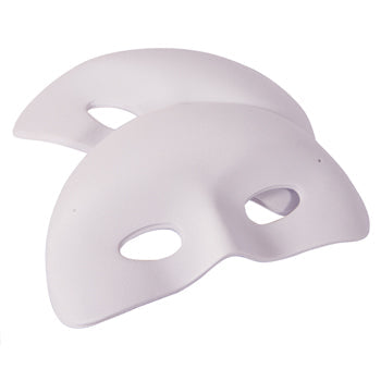 FACE MASKS, Half-face With Flock Finish, Pack of 12