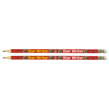 PENCILS, Star Writer, Pack of 12