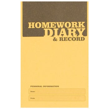 A6 HOMEWORK DIARY, Pack of 20