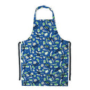 CHILDREN'S APRONS, Novelty, Food Tech, 84cm Bib to Hem Length, Blue, Pack of 5