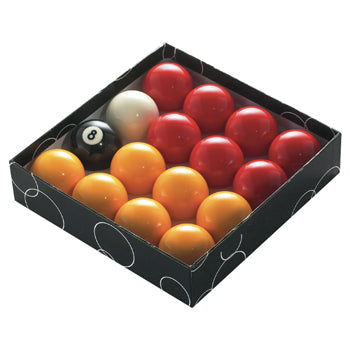 POOL BALLS, 2'', Pack of 16