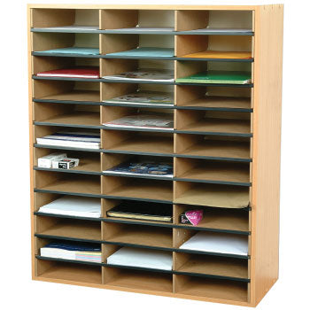 FILING UNITS, LITERATURE SORTERS, 36 Compartments, 740 x 302 x 875mm height