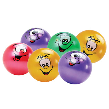 EMOTIONS VINYL BALLS, 200mm diameter, Pack of 6