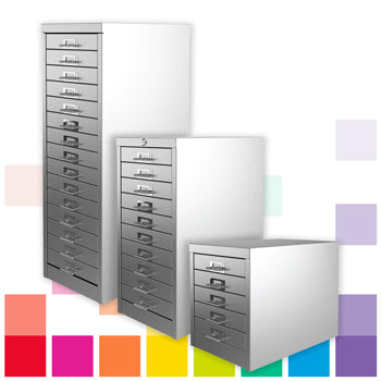 NON-LOCKING MULTI-DRAWER CABINETS, 10 Drawer, Grey, Smartbuy