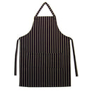 APRONS, Navy/White Striped, 92cm length, Each