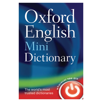 DICTIONARY, ENGLISH, Oxford English Mini, Age 13+, Each