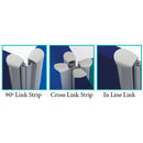 PARTITION SCREENS, Panel Accessories, T Foot Plate