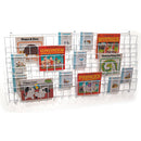BOOK RACKS & STANDS, 6 Shelf Horizontal Wall Rack, Age 3+, Each