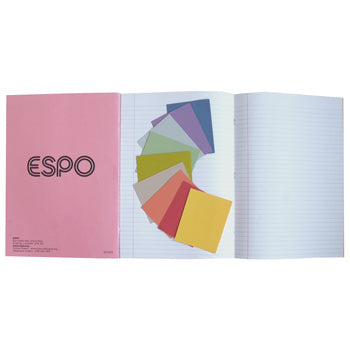 EXERCISE BOOKS, MANILLA COVERS, 51/4 x 61/2'' (133 x 165mm), 24 pages, Orange, 13mm ruled, Pack of 25