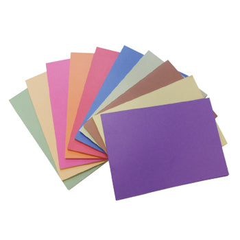 PAPER, SUGAR, Brights Assorted, 100gsm., A4, Pack of 250 sheets