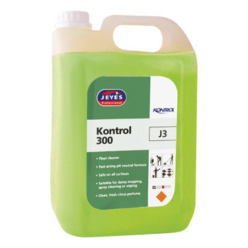 FLOORCARE, J3 Kontrol 300, JEYES Professional, Case of 2 x 5 litres