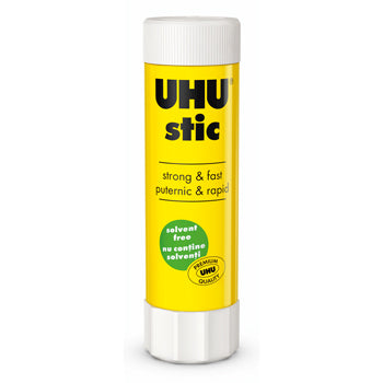 GLUE STICKS, UHU Stic, Pack of 12 x 40g