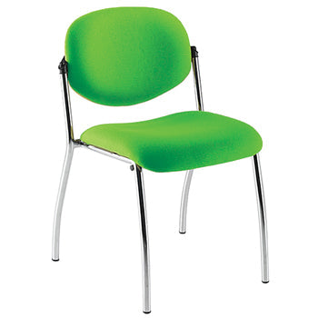OVAL BACK STACKING CHAIR, Without Arms, Ocean