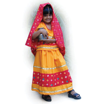 MULTI-ETHNIC DRESSING UP OUTFITS, Rajasthani Outfit, Each