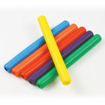 RELAY BATONS, ABS Plastic, Senior, 38mm Dia., Set of 6