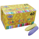 CHALK, Chunky, Age 4+, Pack of 40