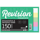 Revision Cards, 152X102MM, Pack of 8 x 150 cards