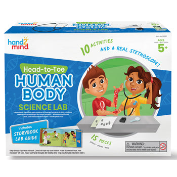 HEAD TO TOE HUMAN BODY SCIENCE LAB, +5, Kit