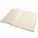 BOOK, SKETCH, STAPLED, A4 Matt Card Cover, Black, Each