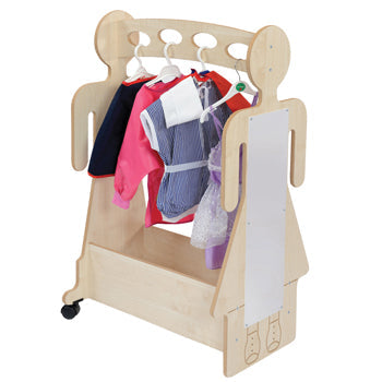 DRESS UP TROLLEY, Maple, Each