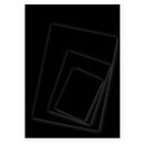 BLACK CARD, A4, 230 micron, Pack of 100 sheets