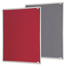 LOOP NYLON NOTICEBOARDS, Tamperproof, Double Door - 1800 x 1200mm height, Green