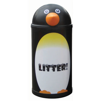 ANIMAL LITTER BINS, Penguin, Each