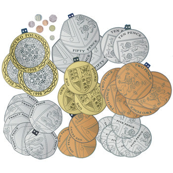 PLASTIC MONEY, Giant Size, Teacher, Pack of 11