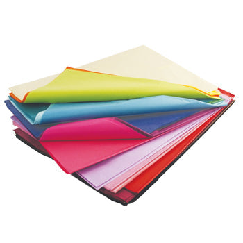 TISSUE PAPER, Plains Assorted, Pack of 480 sheets