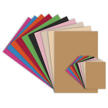 ASSORTED BRIGHT/NATURAL CARD, A4, 280 micron, Pack of 300 sheets